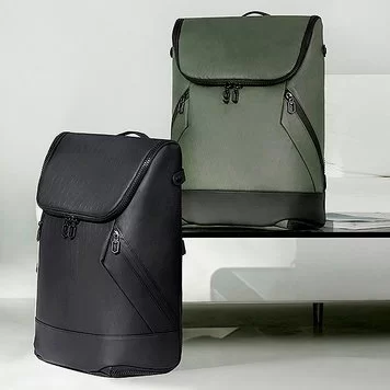Рюкзак Xiaomi 90 Ninetygo Full Open Business Travel Backpack 90BBPCB2036M Khaki 2