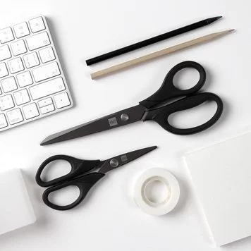 Ножницы Xiaomi HuoHou Titanium Stationery Scissors 2 шт. Black HU0030 1