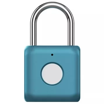 Навесной биометрический замок Xiaomi Smart Fingerprint Lock Padlock YD-K1 син 2