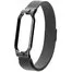 Ремешок миланский с магнитом для Mi band 7 Black