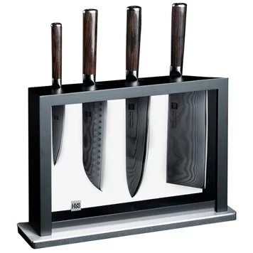 Набор ноже Xiaomi HuoHou Damascus Kitchen Knife Set HU0073