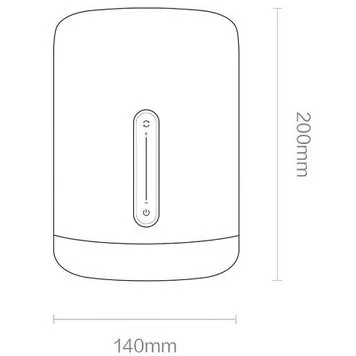 Ночник лампа Xiaomi Mijia Bedside Lamp 2 MUE4093GL 3