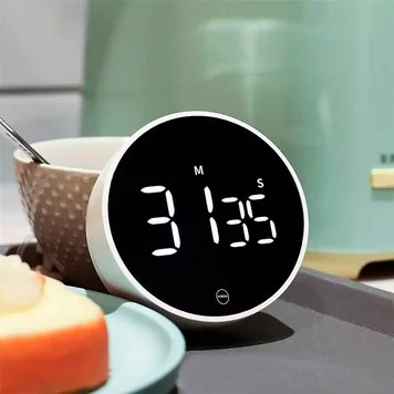 Таймер электронный Xiaomi MIIIW Comfort Whirling Timer NK5260 Silver 2