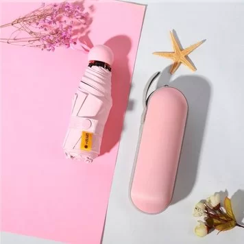 Зонт капсульный Zohu Pink 2