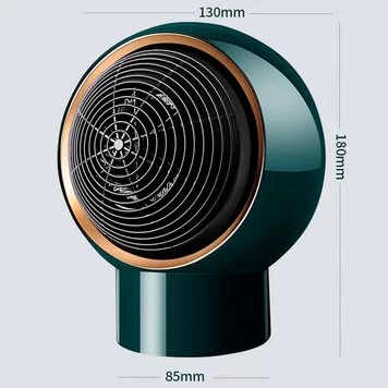 Портативный офисный обогреватель Dark Green 2