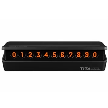 Временная карта парковки Xiaomi BCASE TITA Temporary Parking Card Black