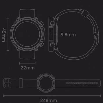 Умные часы Xiaomi Mibro A1 XPAW007 Вlack EU 2