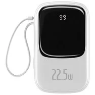 Портативный аккумулятор Baseus Qpow Digital Display 3A 20000mAh Lightning PPQD-H02 White