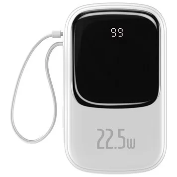 Портативный аккумулятор BASEUS Qpow Digital Display 3A 20000 Type-C White PPQD-I02