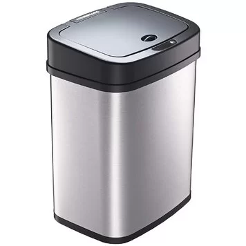 Умное мусорное ведро Xiaomi Ninestars Stainless steel Sensor Trash Can 12л DZT-12-5 Silver 2