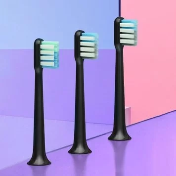 Сменные насадки для зубной щетки Xiaomi Dr.Bei Sonic Electric Toothbrush BY-V12 3 шт EB02BK060300 BlackGold 2