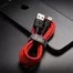 Кабель Xiaomi ZMI MFi USB Lightning 100cm AL803 Red 3