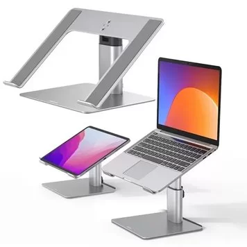 Подставка для ноутбука Baseus Metal Adjustable Laptop Stand Silver