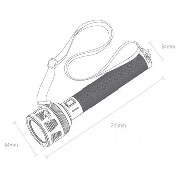 Фонарик Xiaomi NexTool Thunder Searching Flashlight NE20168 5