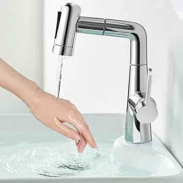 Выдвижной смеситель для раковины Mijia Pull-out Basin Faucet S1 MJCLSMPLT01DB 3