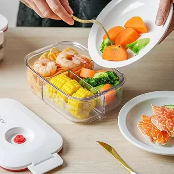 Вакуумный контейнер Xiaomi Circle Joy Vacuum Container With Electric Vacuum Pump 1.3L CJ-VST01 2