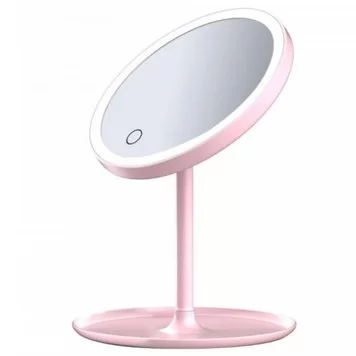 Зеркало для макияжа Xiaomi DOCO Daylight Small Mirror Pro Pink 1