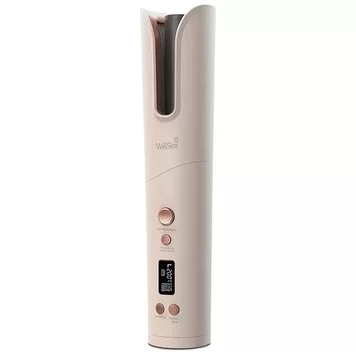 Беспроводная плойка для завивки волос Xiaomi Wellskins Wireless Automatic Curler Pink 2