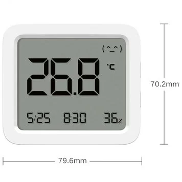 Датчик температуры и влажности Xiaomi Mijia Smart Thermometer and Hygrometer 3 MJWSD05MMC 3