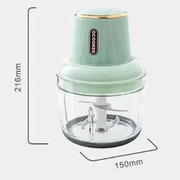 Блендер портативный Xiaomi Qcooker Wireless Meat Grinder 100W 1.2L CD-JR01W CN 4