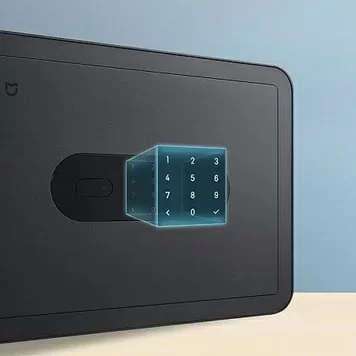 Электронный сейф Xiaomi Mi Smart Safe Box 65Mn BGX-5 X1-3001 Black 3