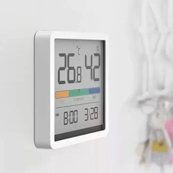 Термометр-гигрометр Xiaomi MIIIW Mute Thermometer And Hygrometer Clock S210 MW22S06 3