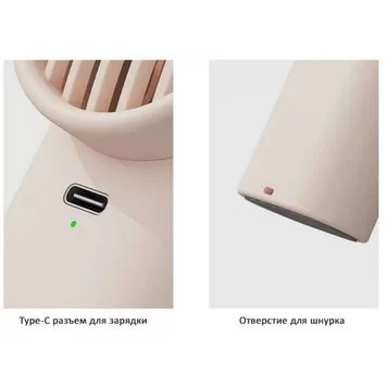 Портативный вентилятор Xiaomi Sothing Handheld Fan DSHJ-S-2128 Beige 2