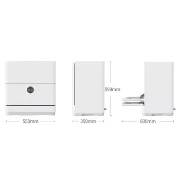 Посудомоечная машина Xiaomi MIJIA Smart Tabletop Dishwasher S1 QMDW0501M CN 6