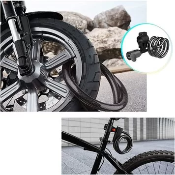 Велосипедный cмарт-замок Xiaomi Yeelock Smart Wire Rope Lock G01YSB 2