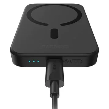 Портативный аккумулятор Baseus Magnetic Mini Wireless Fast Charge 20W 3A 6000mAh PPCXM06 2
