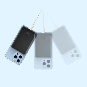 Портативный аккумулятор Baseus Magnetic Mini Wireless Fast Charge 20W 3A 6000mAh PPCXM06 3
