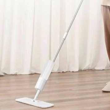 Швабра с распылителем Xiaomi Blue Fish Aluminum Tube Water Spray Mop SP03A 4