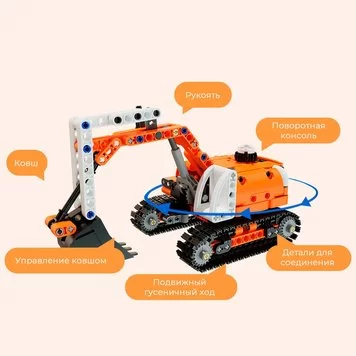 Конструктор Xiaomi Onebot Mini Excavator OBQXWJ95AIQI 2