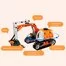 Конструктор Xiaomi Onebot Mini Excavator OBQXWJ95AIQI 2