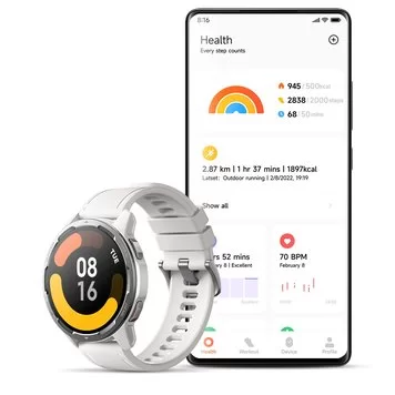 Умные часы Xiaomi Watch S1 Active GL M2116W1 бел 2