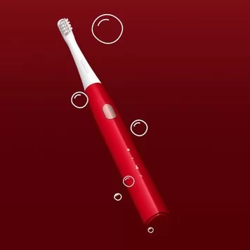Электрическая зубная щетка Xiaomi DR.BEI YMYM GY1 Sonic Electric Toothbrush красная 2