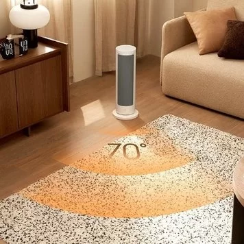 Вертикальный обогреватель Xiaomi Mijia Vertical Heater Graphene Heating 2000W LSNFJ04ZM White CN 4
