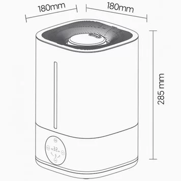 Увлажнитель воздуха Xiaomi Lydsto Humidifier 5L F200 White EU 4