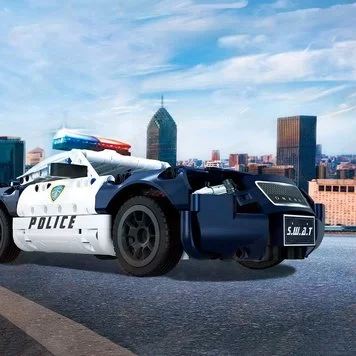 Конструктор Xiaomi Onebot Police Car OBCJJC22AIQI 3