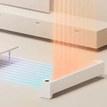 Обогреватель Xiaomi Mijia Baseboard Electric Heater Graphene Heating 2 2200W TJXDNQ08ZM White CN 3