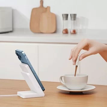 Беспроводной магнитный аккумулятор Xiaomi Magnetic Wireless Power Bank 5000mAh Magsafe P05ZM White 2