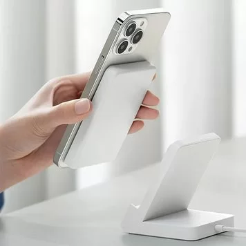 Беспроводной магнитный аккумулятор Xiaomi Magnetic Wireless Power Bank 5000mAh Magsafe P05ZM White 3