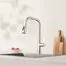 Выдвижной кухонный смеситель Xiaomi Mijia Pull-out kitchen Faucet S1 MJCLSCFLT01DB 3