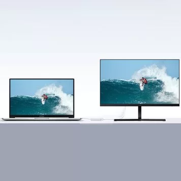 Переходник Xiaomi Mijia Conversion Adapter Type-C to USB HDMI XMZJQCH2TM 2