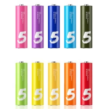 Уценка Батарейки алкалиновые Xiaomi ZMI Rainbow ZI5 AA LR6 1.5V 10 шт