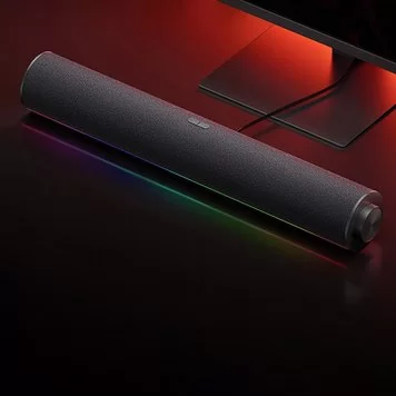 Звуковая панель Xiaomi Redmi Bluetooth PC Speaker RGB Ambient Light Black ASB02A CN 2