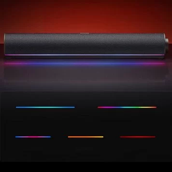 Звуковая панель Xiaomi Redmi Bluetooth PC Speaker RGB Ambient Light Black ASB02A CN 3