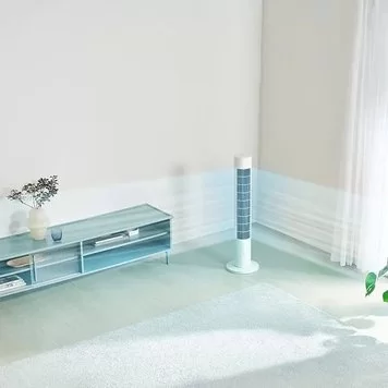 Напольный умный вентилятор Xiaomi Mijia DC Smart Inverter Tower Fan 2 BPTS02DM 3