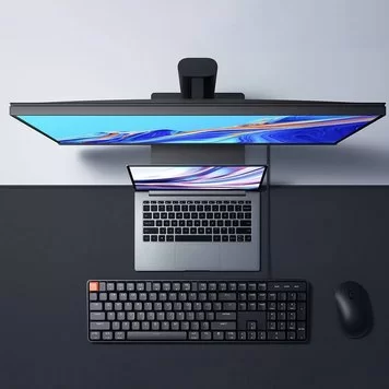 Клавиатура проводная механическая Xiaomi Wired Mechanical Keyboard JXJP01MW Blue Switch 3