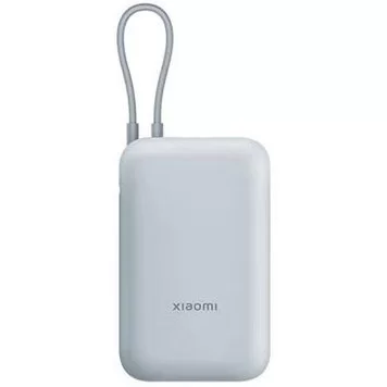 Внешний аккумулятор Xiaomi Mi Power Bank With Cable USB-C 10000mAh Pocket Version P15ZM гол 1